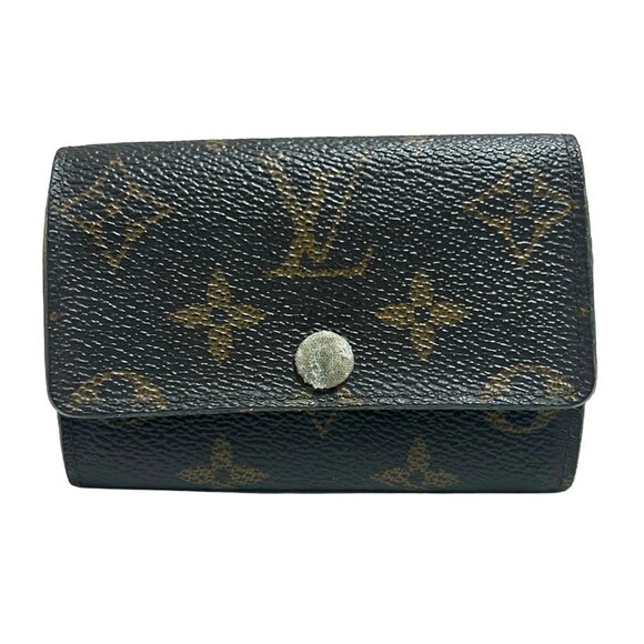 Auth LOUIS VUITTON Multicles 6 M60701 Fuchsia Monogram CT2188 Key Case - Picture 2 of 9